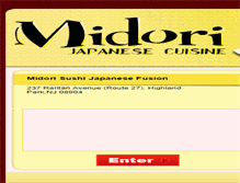 Tablet Screenshot of midorisushinj.com